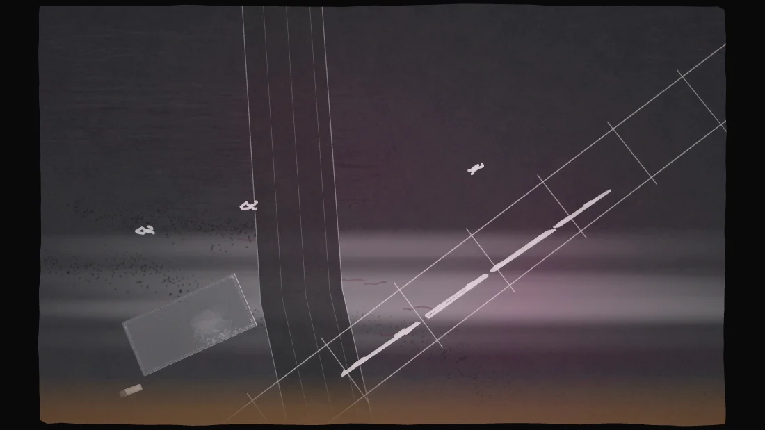 A plate from Series 116: The Flipped Country II