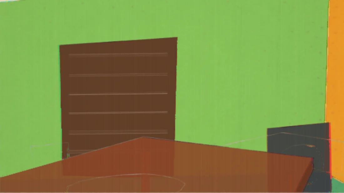 A plate from Series 31: Rooms That Are Not Boxes