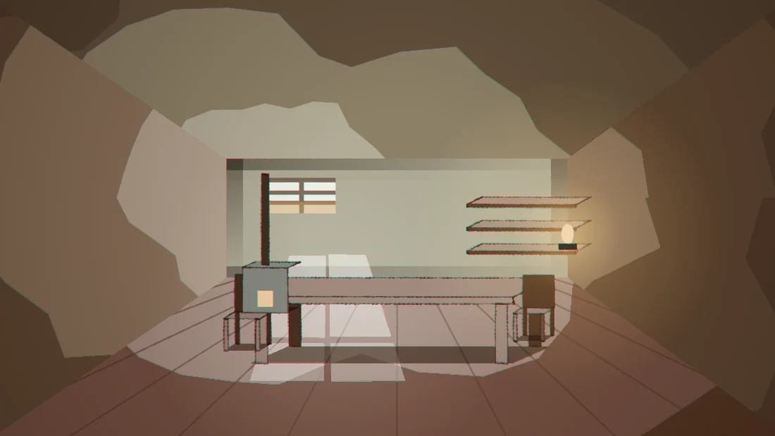 A plate from Series 53: A Room Is Lit By Its Openings