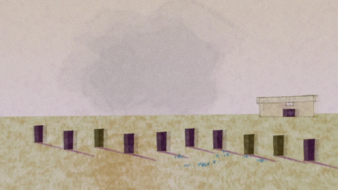 A plate from Series 83: The Edge Is A Scatter