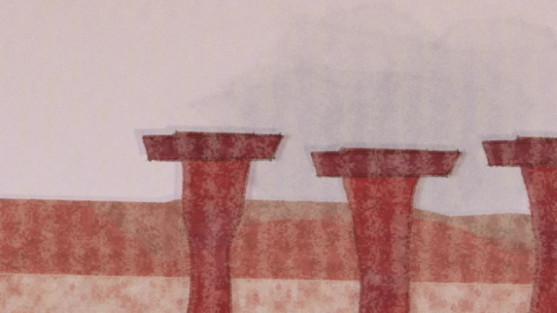 A plate from Series 88: On A Sheet