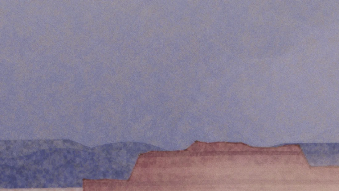 A plate from Series 89: Weather Moves In World Space