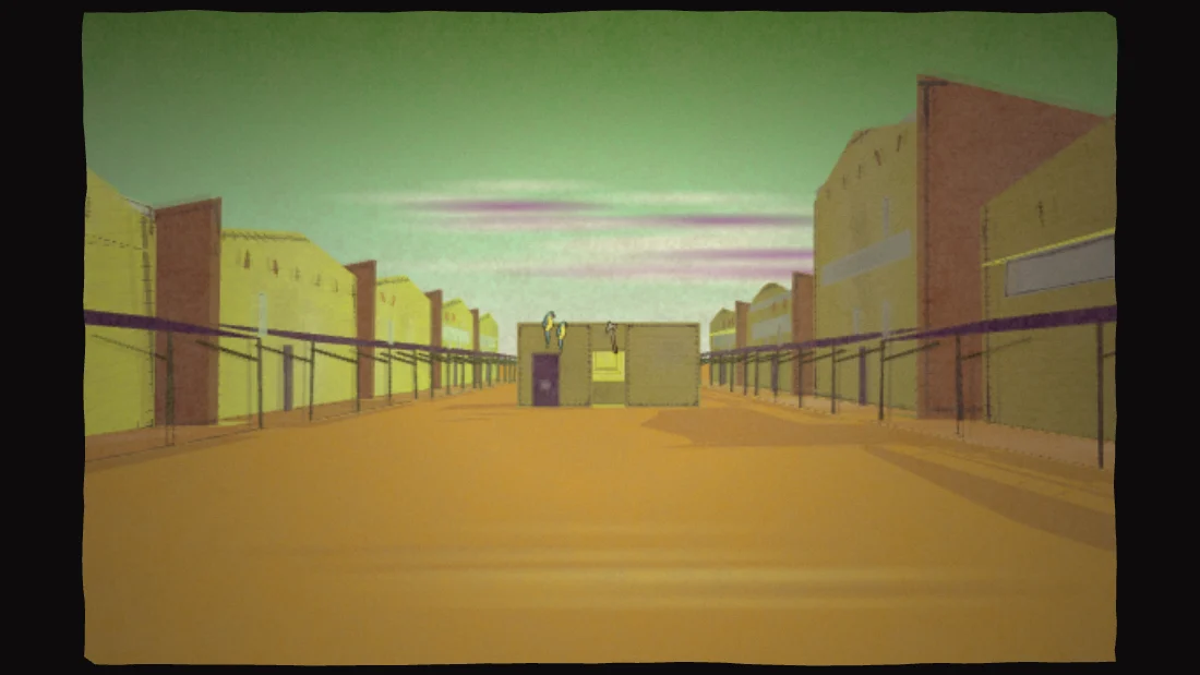 A plate from Series 97: Ten Stations In The Walked World
